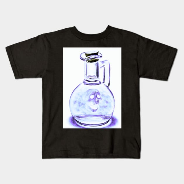 Alchemy poison elixir of life potion - bottle deadly evil Kids T-Shirt by LukjanovArt